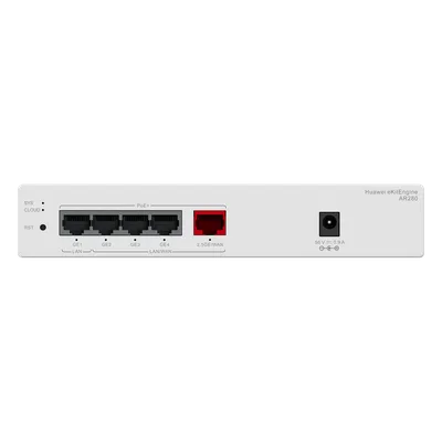 Router Multiservicio / 2.5 Gbps WAN / 5 Puertos PoE+ / 41W Presupuesto PoE / Controladora 16 APs / 150 Clientes / Gestión en la Nube
