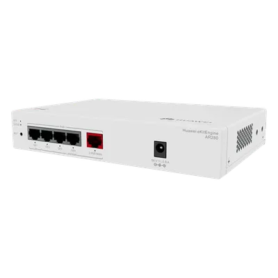Router Multiservicio / 2.5 Gbps WAN / 5 Puertos PoE+ / 41W Presupuesto PoE / Controladora 16 APs / 150 Clientes / Gestión en la Nube