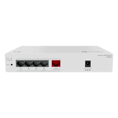 Router Multiservicio / 2.5 Gbps WAN / 5 Puertos PoE+ / 41W Presupuesto PoE / Controladora 16 APs / 150 Clientes / Gestión en la Nube