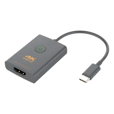 Adaptador USB-C a HDMI / 4K Ultra HD 60 Hz / 4:4:4 / 18 Gbps / HDMI 2.0b / DP 1.2a / Silenciamiento de Video / Protección ESD ±8 kV / Audio 7.1 Canales