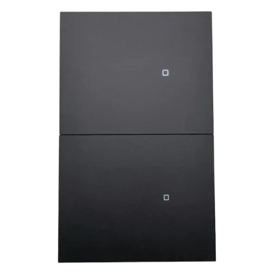 Apagador Inalámbrico ZigBee / 2 GANG / Voltaje Universal 110-220V / Control Doble Regreso / Compatible con Hub Akubela