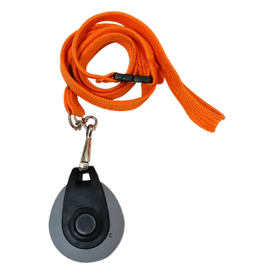 Colgante de Alarma Inalámbrico / RF 868.30 MHz / Bidireccional / Alcance 75 m (246.1 ft) / IP65 / Batería 2-4 Años / Anti-Estrangulamiento