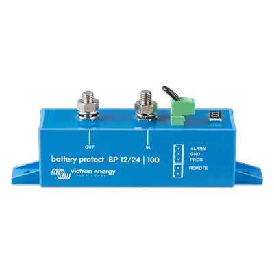 Protector de Baterías / 12/24 V / 100 A / Desconexión Automática / Autodetección de Sistema / Protección de Sobretensión