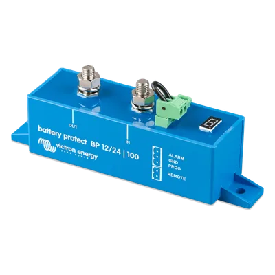 Protector de Baterías / 12/24 V / 100 A / Desconexión Automática / Autodetección de Sistema / Protección de Sobretensión