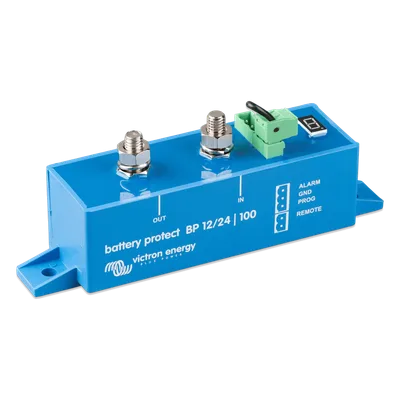 Protector de Baterías / 12/24 V / 100 A / Desconexión Automática / Autodetección de Sistema / Protección de Sobretensión