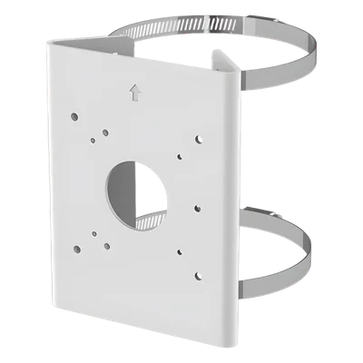 Soporte de Poste para Cámara / Carga 4 kg / Aluminio y Acero Inoxidable SUS304 / Poste 65-152 mm (2.6-6.0 in) / Uso Interior y Exterior