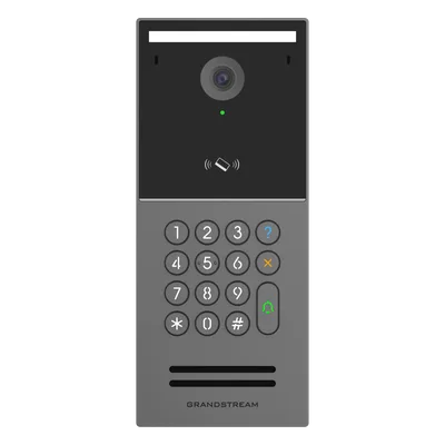 Videoportero IP Inteligente / 2K Ultra HD 4 MP / Ángulo 127° / IA ISP con Análisis de Comportamiento / Lector RFID Dual 13.56 MHz y 125 kHz / 5000 Tarjetas / PoE Integrado / IP66 IK10