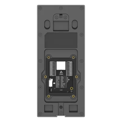 Videoportero IP Inteligente / 2K Ultra HD 4 MP / Ángulo 127° / IA ISP con Análisis de Comportamiento / Lector RFID Dual 13.56 MHz y 125 kHz / 5000 Tarjetas / PoE Integrado / IP66 IK10