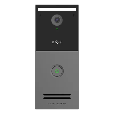 Videoportero IP Inteligente / 2K Ultra HD / Ángulo 127° / IA ISP con Análisis de Comportamiento / Lector RFID Dual 13.56 MHz y 125 kHz / NFC / BLE 5.0 / PoE / IP66 / IK10