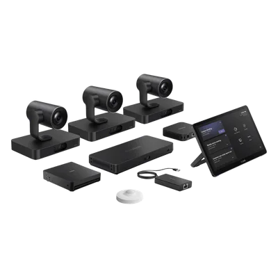 Sistema de Videoconferencia / Intel Ultra5 125H con NPU / Triple Cámara 20x Zoom Óptico / 9 Cámaras Multicámara / Compartición 4K/60fps / Panel Táctil 11.6' Full HD