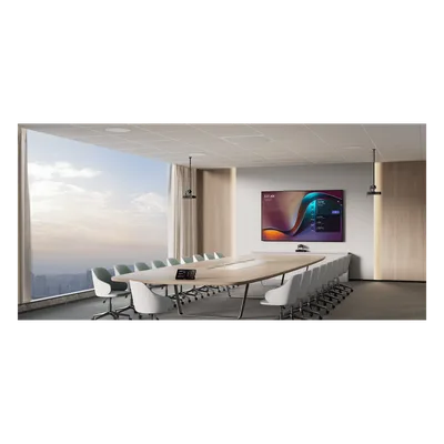 Sistema de Videoconferencia / Intel Ultra5 125H con NPU / Triple Cámara 20x Zoom Óptico / 9 Cámaras Multicámara / Compartición 4K/60fps / Panel Táctil 11.6' Full HD