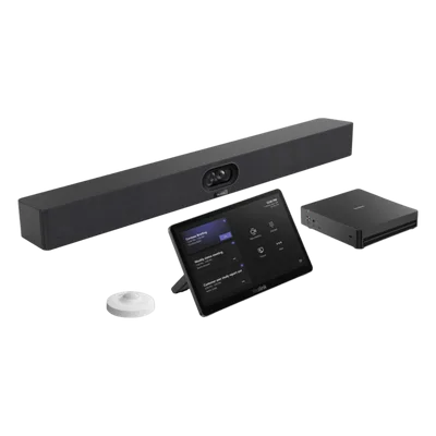 Sistema de Videoconferencia / Intel Ultra5 125H con NPU / Dual Cámara 48 MP / Audio 6 m (19.7 ft) / Pantalla Táctil 11.6" / Microsoft Teams Nativo / PoE CAT5e
