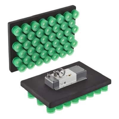 Placa de aspiración / Vacío integrado / 45 células / 400x280 mm / PNP / 2.9 kg