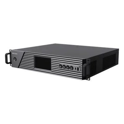 Controlador de Video Wall / 6 Slots Hot-Swappable / 2U Rack / 16 Canales 4K UHD / Genlock Sync / 8 Videowalls / LCD Táctil 4.5"