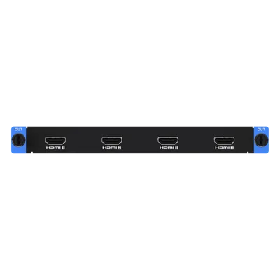 Tarjeta de Salida HDMI / 4 Puertos / 4K por Puerto / HDMI 1.4 / 16 Capas Video Wall / Audio 48 kHz