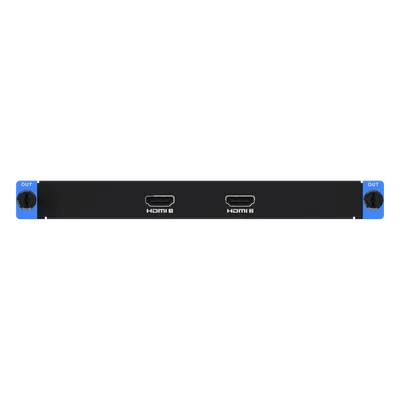 Tarjeta de Salida HDMI / 2 Puertos / 4K60 / 8.84 MP por Puerto / 16 Capas / Video Wall / HDMI 2.0