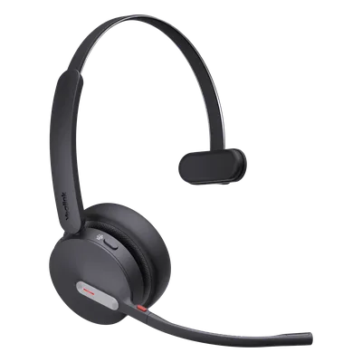 Auriculares Bluetooth Mono / Cancelación de Ruido IA / 35 Horas de Conversación / Bluetooth 5.3 / Alcance 50 m (164 ft) / USB-C y USB-A