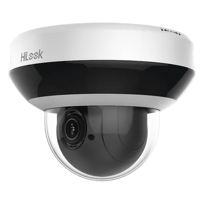 Mini PTZ IP / 4 Megapixel / Zoom Óptico 4X / IR EXIR 20 m (65.6 ft) / WDR 120 dB / Audio Bidireccional / PoE / IK10 / IP66