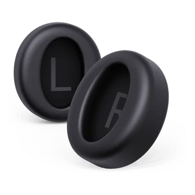 Diadema Inalámbrica / Cancelación de Ruido Activa Híbrida 35 dB / Bluetooth 5.3 / Alcance 45 m (147.6 ft) / Autonomía 40 h / USB-C y Qi / Dual Over-Ear y On-Ear