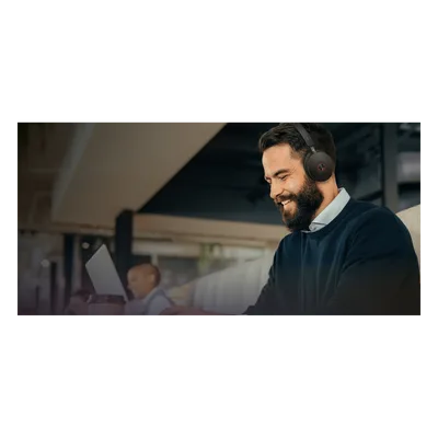 Auriculares Bluetooth / Cancelación Activa de Ruido Híbrida / 65 Horas de Reproducción / Alcance 50 m (164 ft) / 6 Micrófonos / USB-C y USB-A