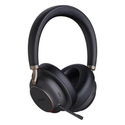 Auriculares Bluetooth Profesionales / Cancelación Activa de Ruido 35 dB / Bluetooth 5.3 / Alcance 45 m (147.6 ft) / Autonomía 40 Horas / 5 Micrófonos Acoustic Shield