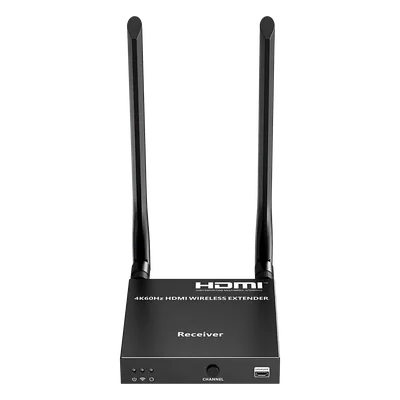 Receptor Inalámbrico HDMI / 4K@60Hz 4096x2160 / Tecnología ipcolor STREAM / Banda 5G 5.18-5.24 GHz / Alcance 50 m (164 ft) / 1 a 4 Conexiones Simultáneas
