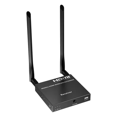 Receptor Inalámbrico HDMI / 4K@60Hz 4096x2160 / Tecnología ipcolor STREAM / Banda 5G 5.18-5.24 GHz / Alcance 50 m (164 ft) / 1 a 4 Conexiones Simultáneas