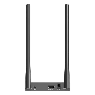 Receptor Inalámbrico HDMI / 4K@60Hz 4096x2160 / Tecnología ipcolor STREAM / Banda 5G 5.18-5.24 GHz / Alcance 50 m (164 ft) / 1 a 4 Conexiones Simultáneas