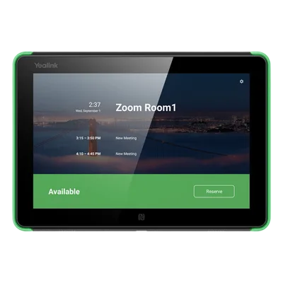 Panel de Programación de Salas / Pantalla 10.1" 1280x800 / LED RGB 360° / Android 13 / Lector NFC/RFID / Sensores ToF y Luz