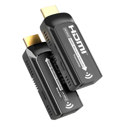 Extensor HDMI Inalámbrico / Ultra HD 4K @ 30 Hz / Alcance 20 m (65.6 ft) / Banda WiFi 5 GHz / Retardo 150-320 ms / Diseño Mini