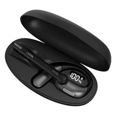 Diadema Bluetooth / 5.4 Multipoint / Cancelación Ruido AI ENC / Open-Ear / Gancho Ergonómico / Estuche 23h