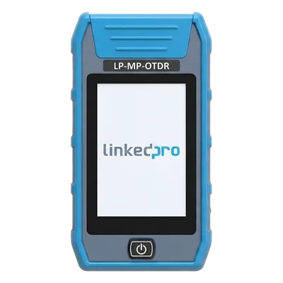 Mini OTDR para Fibra Óptica / Longitudes de Onda 1310nm y 1550nm / Rango Dinámico 24dB/22dB / Alcance de Prueba 80 km (262467 ft) / VFL 10mW / Pantalla Táctil 3.5"