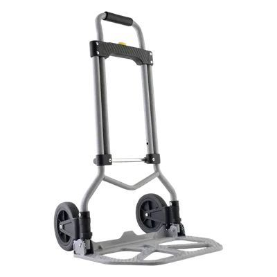 Diablo Plegable / Capacidad 60 kg / Base Acero Antiderrapante / Jaladera Hule Espuma / Llanta Hule Duradera / Despliegue Rápido