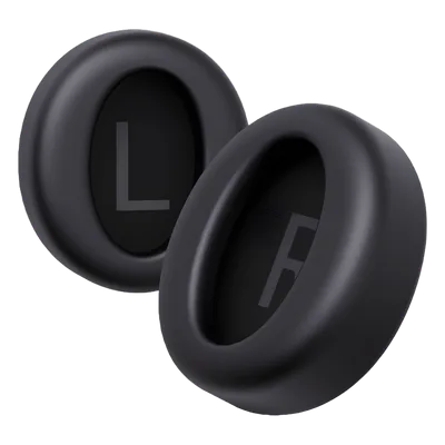 Almohadillas de Repuesto / Compatibles BH76 Plus / 1 Par / Negro / Acolchado Suave / Sellado Acústico Optimizado