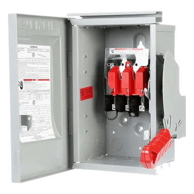 Interruptor de Seguridad / 600Vca / 3 Polos / 100A / NEMA 1 / Sin Portafusibles