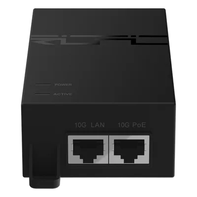 Inyector PoE / 56V / 1.08A / 60W / 2 Puertos Multi-Gigabit 10G / IEC C5 / Entrada 100-240V