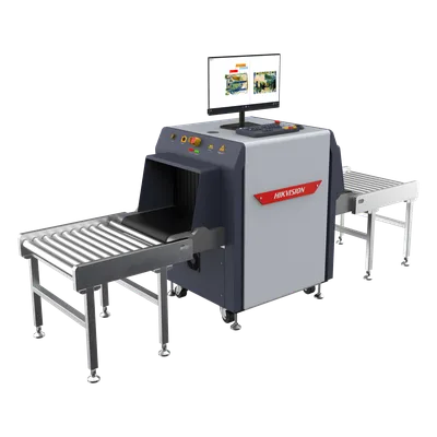 Máquina de Inspección por Rayos X / Túnel 500 x 300 mm / Capacidad 150 kg / Doble Cámara IP 2 Megapixel / Pantalla 23.8" Full HD / Penetración 30 mm