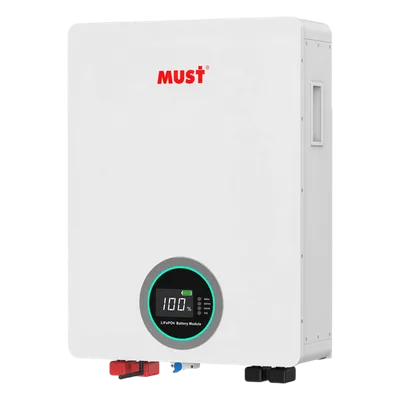 Batería LiFePO4 / 51.2V / 100Ah / 5.12 kWh / ≥6000 Ciclos / BMS Inteligente / CAN-RS485-WiFi / -20°C a 60°C
