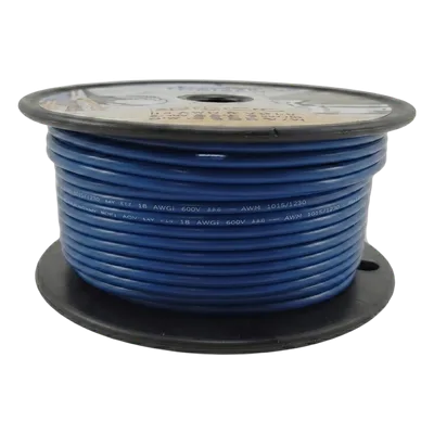 Cable Eléctrico / Calibre 14 AWG / 600 V / 105 °C Seco / 75 °C Húmedo / Cobre Estaño Clase K / PVC VW-1 / 100 m (328.1 ft)