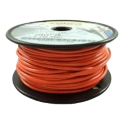 Cable Eléctrico / Calibre 14 AWG / 600 V / 105 °C Seco / 75 °C Húmedo / 100 ft (30.48 m) / UL 1015-1230 / Retardante de Llama VW-1 / Naranja