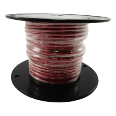 Cable Marino Primario / 10 AWG / 100 pies (30.5 m) / PVC Retardante de Llama / Cobre Estañado Clase K / 600V / 105°C Seco 75°C Húmedo / UL 1015 1028 1230 1231