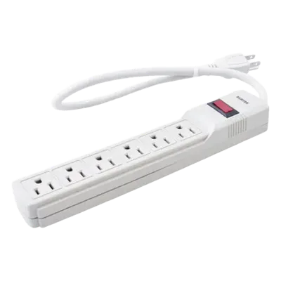 Multicontacto / Supresor de Picos 270 J / 6 Salidas NEMA 5-15R / Cable 45 cm (1.48 ft) / 15 A / 1875 W
