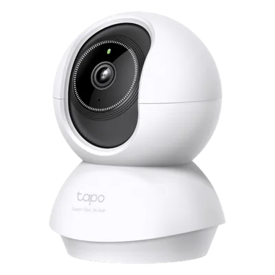 Cámara IP Doméstica / 5 Megapixel 3K / Pan-Tilt 360° / Detección IA / Visión Nocturna 12 m (39.4 ft) / Audio Bidireccional / microSD 512 GB