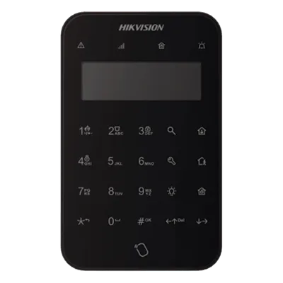 Teclado Inalámbrico / Pantalla LCD Táctil / Control de Relevadores / Cifrado AES-128 / 433 MHz / 2 Años Batería Standby