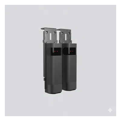 Sensor de Haz Infrarrojo Inalámbrico / Triple Frecuencia 409-458 MHz / Alcance 20 m (65.6 ft) / IP54 / Ajuste Angular ±90° / Batería Litio 2300 mAh