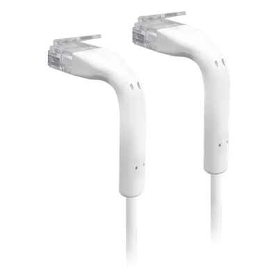 Cable Patch Cat6 / Ultra Delgado / 3 mm Diámetro / 0.1 m (0.33 ft) / TPE / UTP / 30 AWG / PoE+++ / GbE / RJ45 Flexible / Interior / FT-2