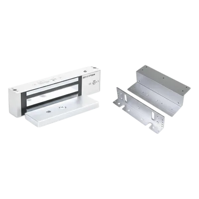 Kit de Control de Acceso / Chapa Magnética 1200 lbs (545 kg) / Montaje Z y L / 12/24 VDC Seleccionable / UL / Interior