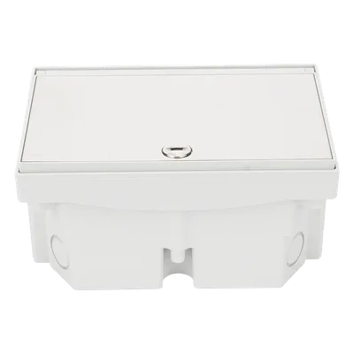 Caja de Suelo Estanca / IP66 / Interior y Exterior / Sistema de Drenaje / Cierre de Seguridad / Alta Resistencia