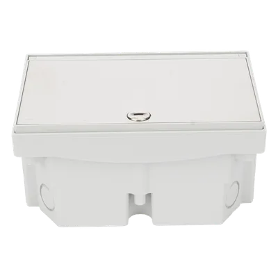 Caja de Suelo Estanca / IP66 / Interior y Exterior / Sistema de Drenaje / Cierre de Seguridad / Alta Resistencia
