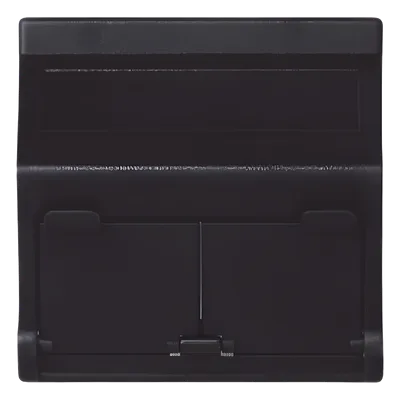 Placa Inclinada Voz y Datos / 2 Puertos Keystone RJ45 / Guardapolvos Integrados / IP20 / 108×52 mm / 4.25×2.05 in